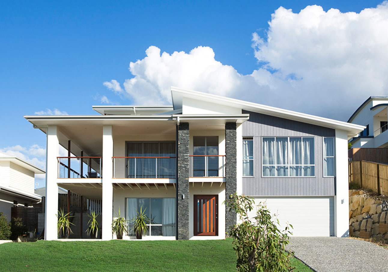 Sloping block Design and Construction - Gallery
